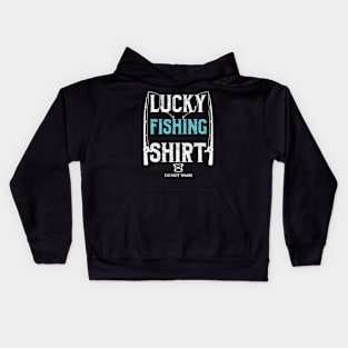 Lucky Fishing Shirt Kids Hoodie